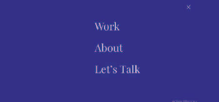 Letras blancas sobre fondo violeta en captura de pantalla de la web "Web Effectual"
