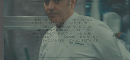 Web del restaurante Arzak, ejemplo de lo tradicional y vanguardista