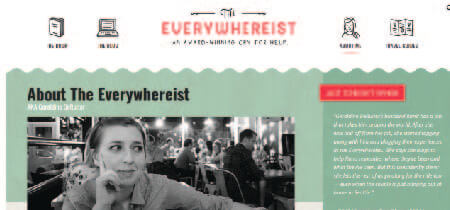 "About Us" section of the Every where ist website