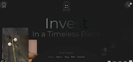 Captura de pantalla de la web "Nama Home"