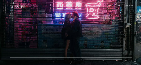 Phil Chester, classic web design for photographers