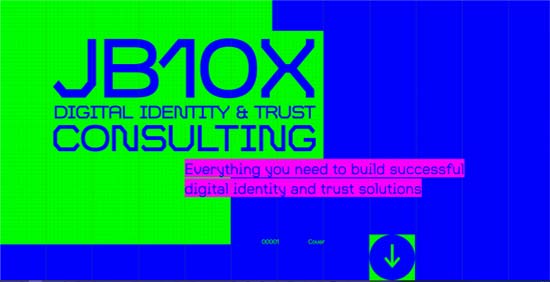 JB10X, a website with a very authentic design
