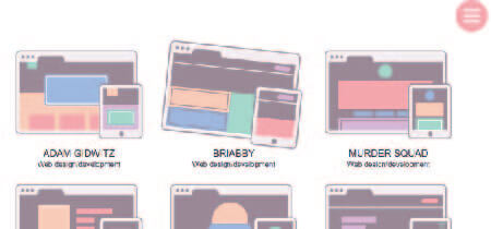 Screenshot of the portfolio page on "Denise Chandler"