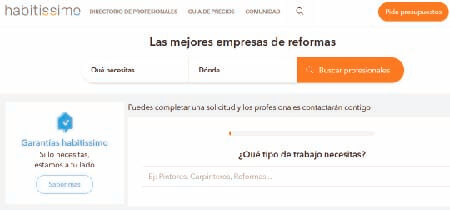 Directorio con un gran número de servicios