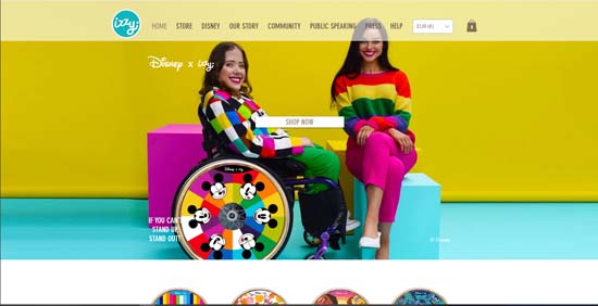 A website that radiates good vibes