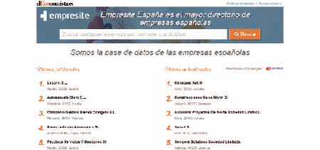 Directorio de empresas Empresite