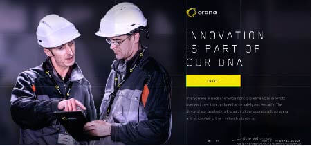 Portada de la página orano.group